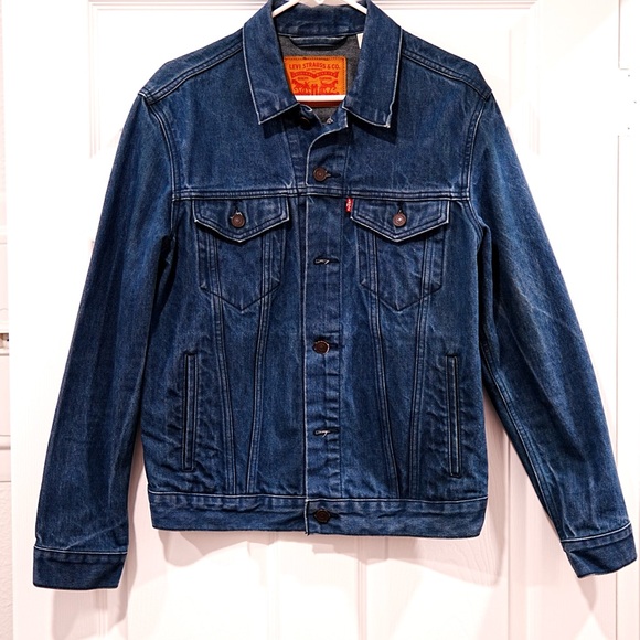 Levi's Men's Denim Jacket - Blue - Picture 1 of 4